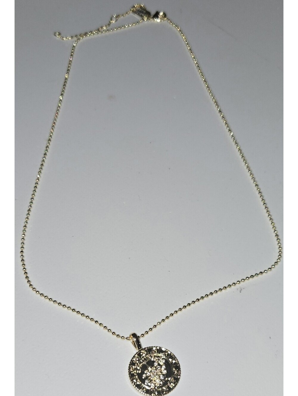 Melinda Maria Zodiac Medallion Necklace Sagittarius MSRP $145 NWT